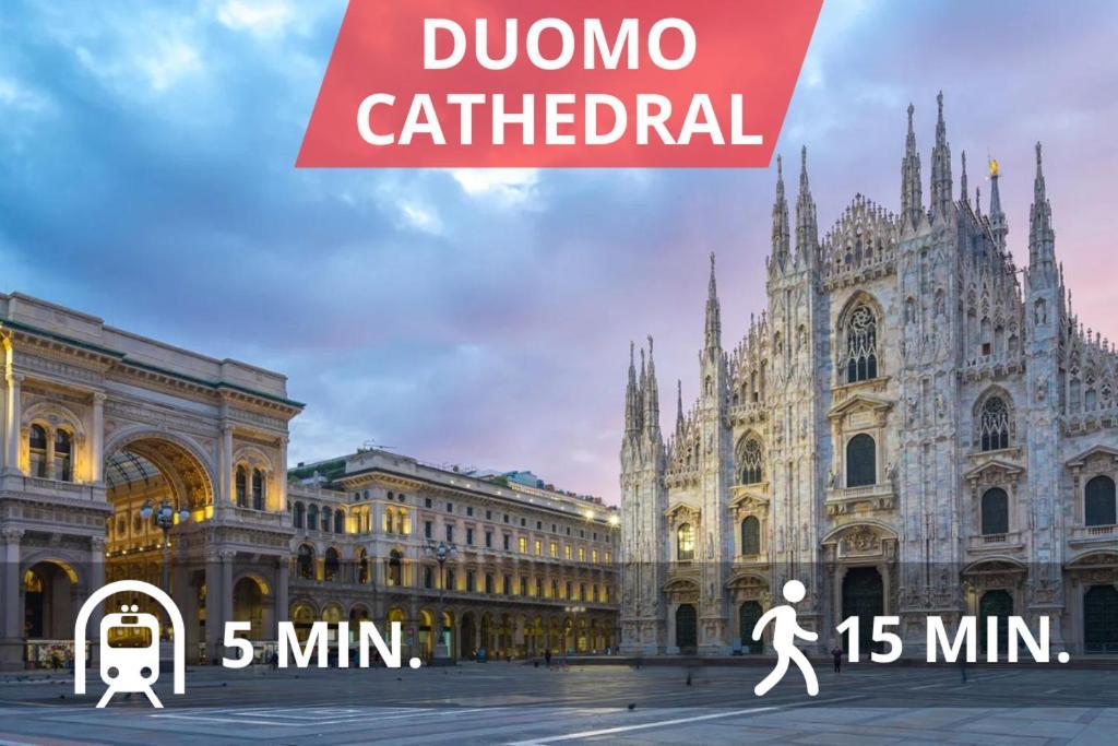 Duomo In 10 Minutes - Modern Close To Cadorna Station Apartamento Milão Exterior foto